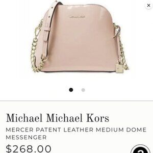 Michael Kors Crossbody Bag (Baby pink color)